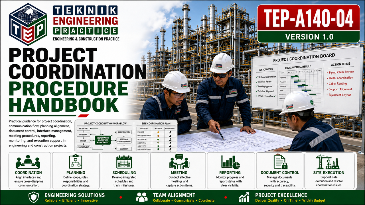 Thumbnail for TEP-A140-04 PROJECT COORDINATION PROCEDURE HANDBOOK